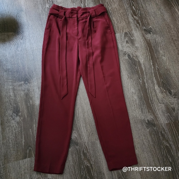 Express Ankle High Rise Pants - Picture 2 of 9